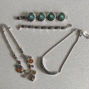 Brighton necklaces and bracelets- all new!